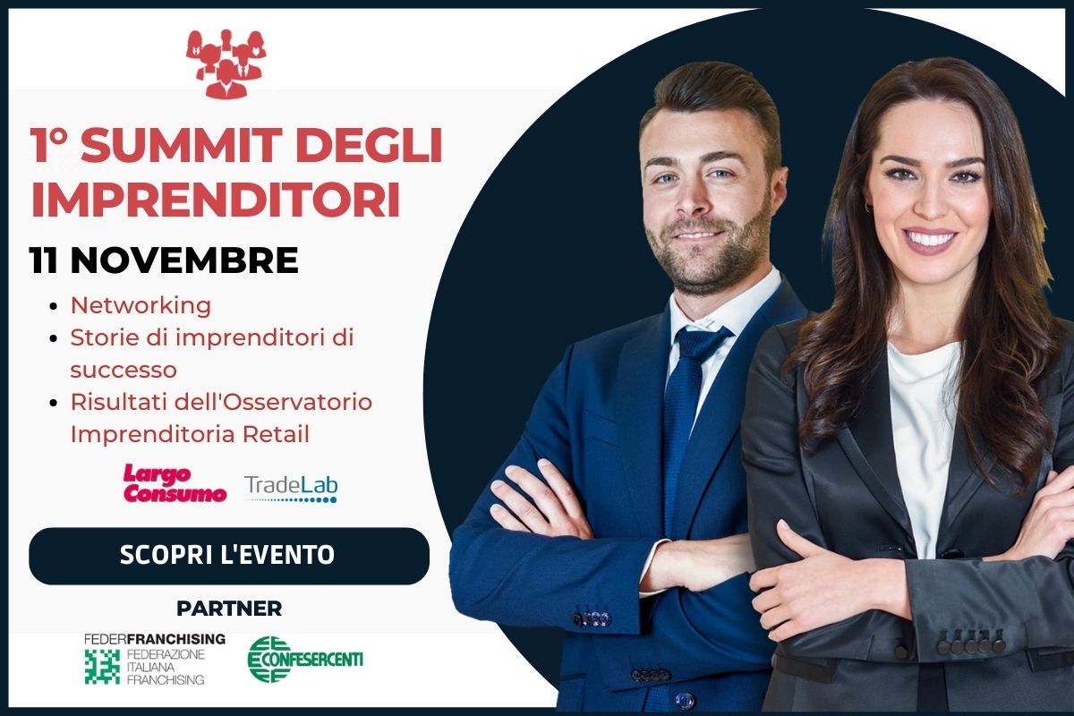 Federfranchising Confesercenti partner del 1° Summit degli Imprenditori