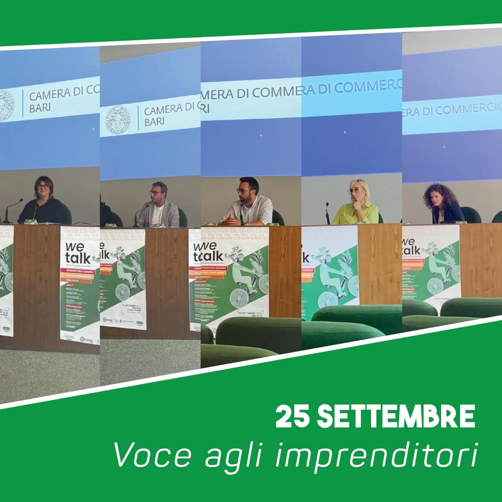 Impresa Donna e Giovani Imprenditori Confesercenti, positivo riscontro del convegno “We talk” a Bari